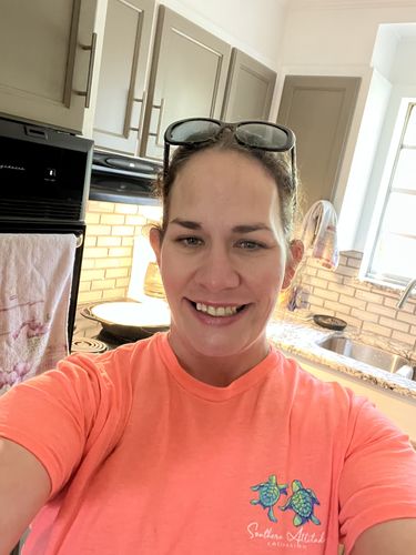 Customer photo review of Salty Since Birth - Coral