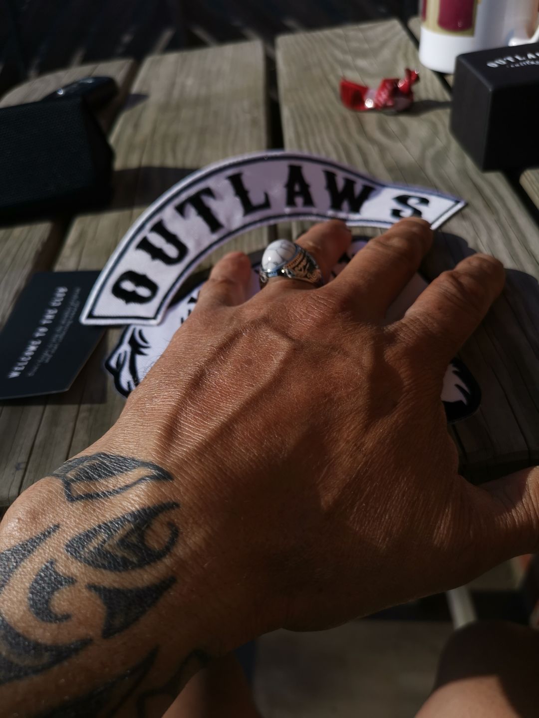 Customer photo review of WHITE EYES.