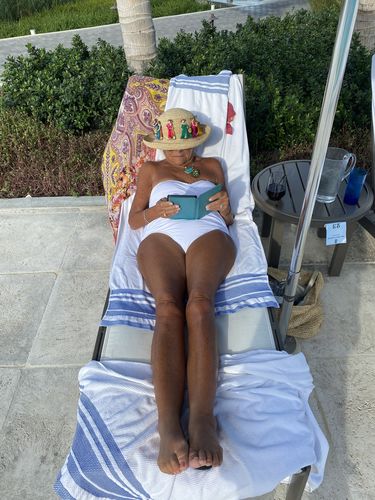 Customer photo review of Anne Cole - Twist Front Shirred One Piece