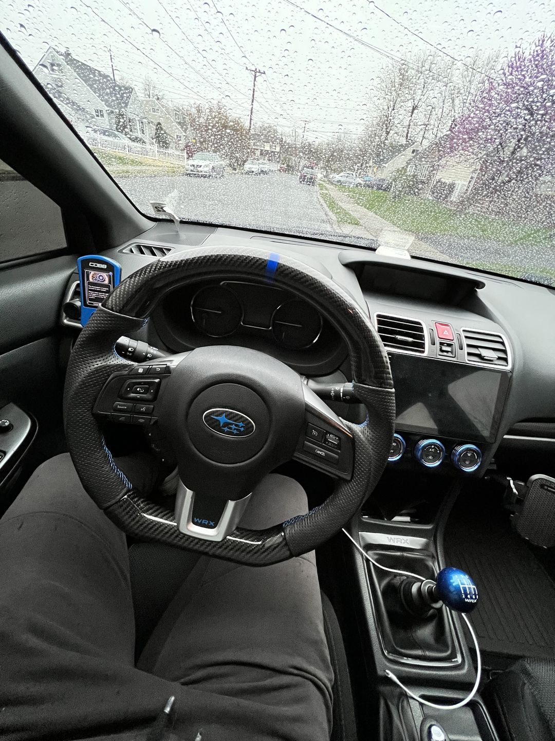 Customer photo review of 2015-21 Carbon D-Shape Steering Wheel