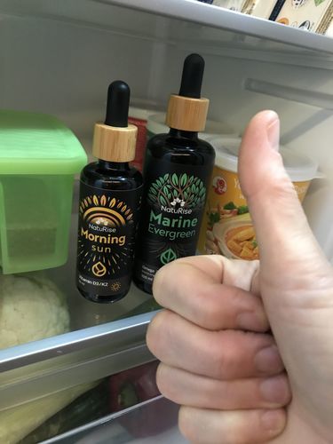 Customer photo review of Huile d'algues oméga 3 (100ml)