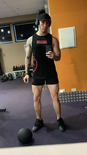 Customer photo review of Quads of the Gods - Lift Shorts - Black / Red