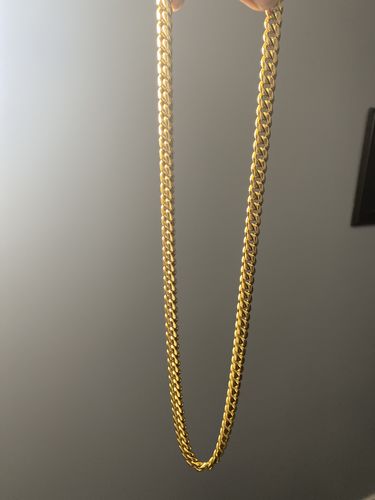Customer photo review of 10mm 14K Gold IP Premium Miami Cuban Chain