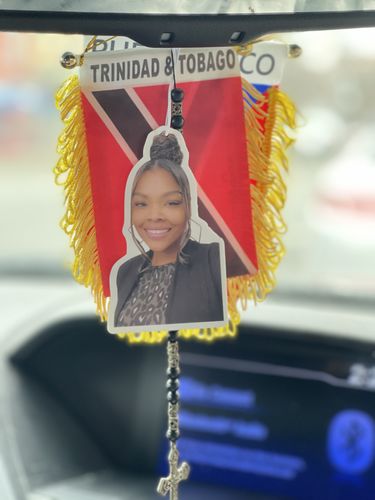 Customer photo review of Three Custom Air Fresheners