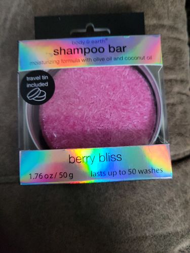 Customer photo review of Shampoo Bar Argan Oil