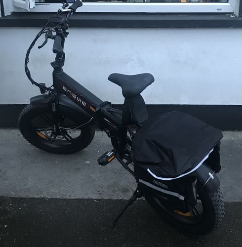 Customer photo review of [ Pre-sale ] Engwe EP-2 Pro 2022 Version 750W Folding Fat Tire Electric Bike 13Ah 35km/h 100km