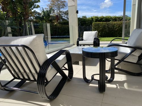 Customer photo review of Pretzel Outdoor Furniture