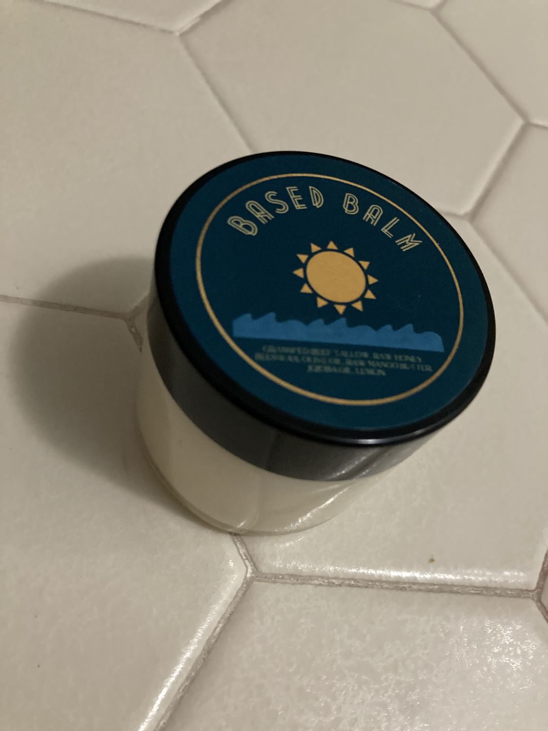 Customer photo review of Based Balm 2oz