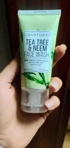 Customer photo review of Tea Tree & Neem Face Wash