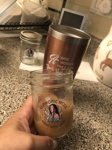 Customer photo review of Cinnamon Sea Moss Gel