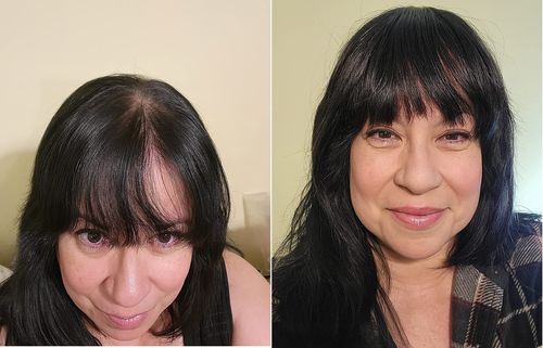 Customer photo review of SilkeslentHår™ Hårförlängning