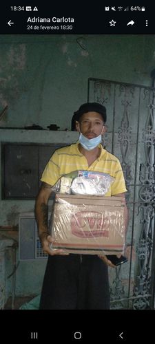 Customer photo review of Cesta Básica Econômica Kit