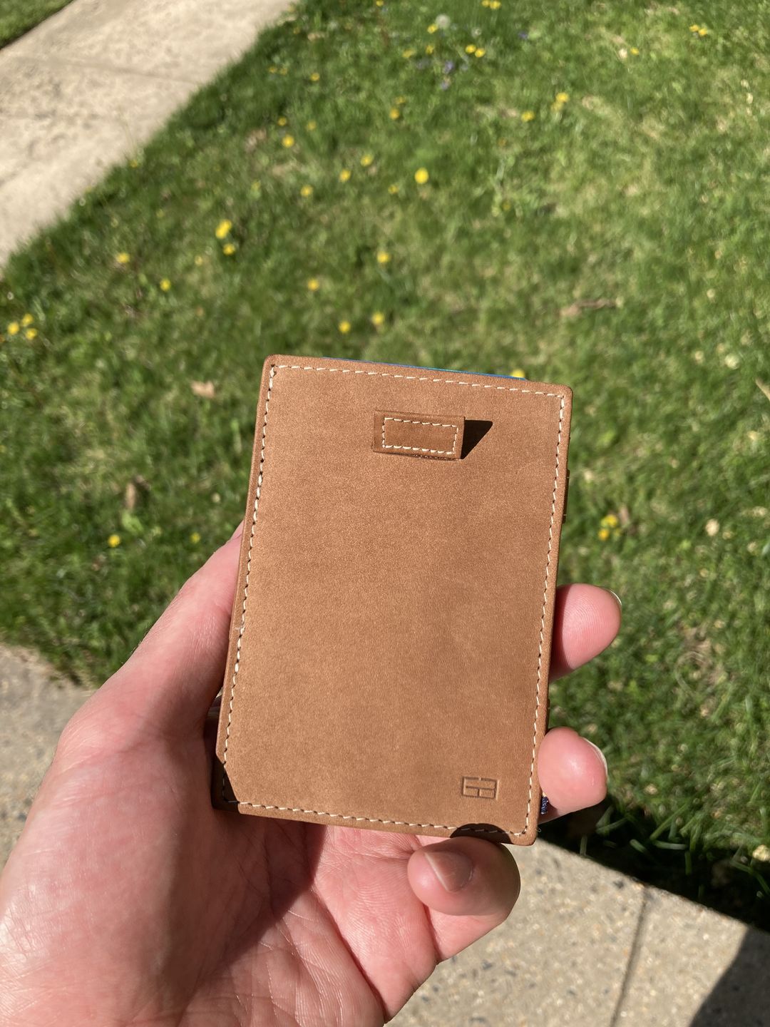 Customer photo review of Cavare Magic Wallet Card Sleeves