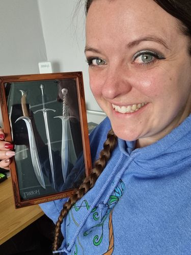 Customer photo review of Hobbit - Letter Opener Set (Sting, Glamdring, Orcrist)