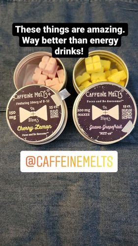 Customer photo review of Guava Grapefruit Caffeine Melt® Max Pack (8/15/30ct)