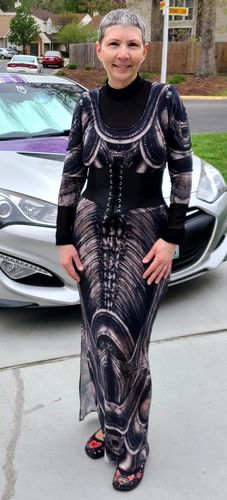 Customer photo review of Alien™ Xenomorph Skirt & Top Set