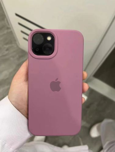 Customer photo review of iPhone Silicone Case (Blackcurrant)