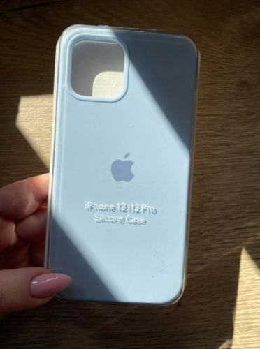 Customer photo review of iPhone Silicone Case (Sky Blue)