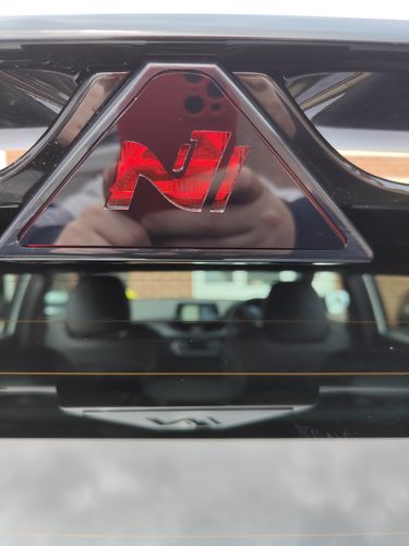 Customer photo review of Hyundai I30N Brake Light Overlay