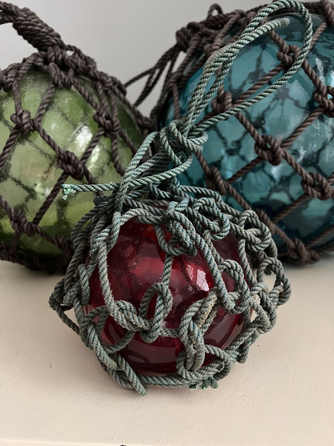 Customer photo review of Glass Floats - Authentic Seaglass Floats