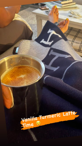 Customer photo review of 5 Day FAT-BURN Latte Cleanse, Vegan Ready-to-Mix Meal Replacements (25 Lattes)