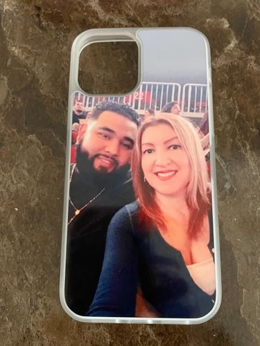 Customer photo review of Luxury Custom iPhone Case