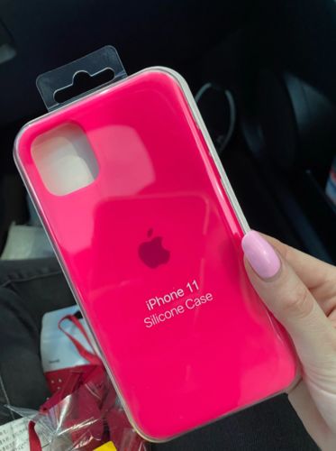 Customer photo review of iPhone Silicone Case (Firefry Rose)