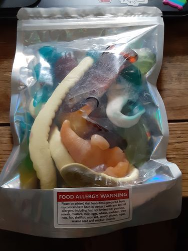 Customer photo review of Giant Gummy Mix