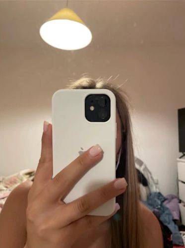 Customer photo review of iPhone Silicone Case (White)