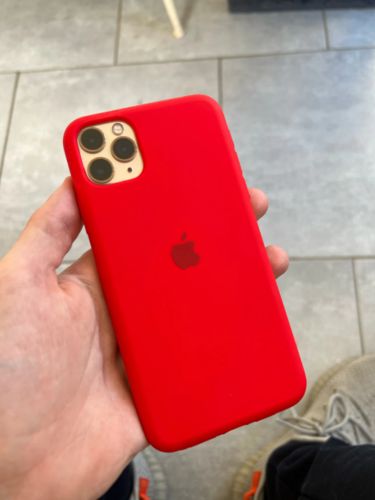 Customer photo review of iPhone Silicone Case (Red)