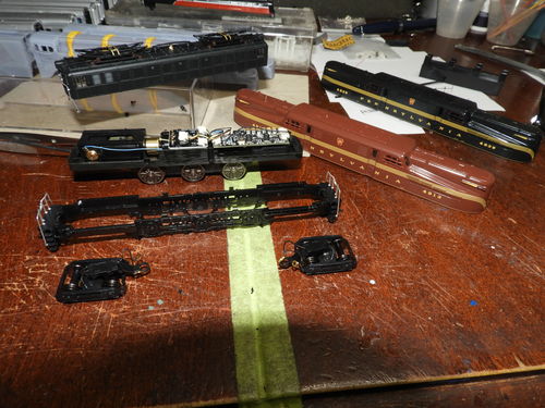 Customer photo review of BLI 3964 PRR P5a Boxcab, Unlettered, Freight Type, DGLE, Paragon4 Sound/DC/DCC, N