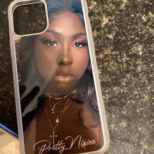 Customer photo review of Luxury Custom iPhone Case