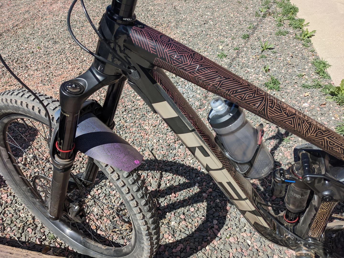 Customer photo review of Maze Runner Fender