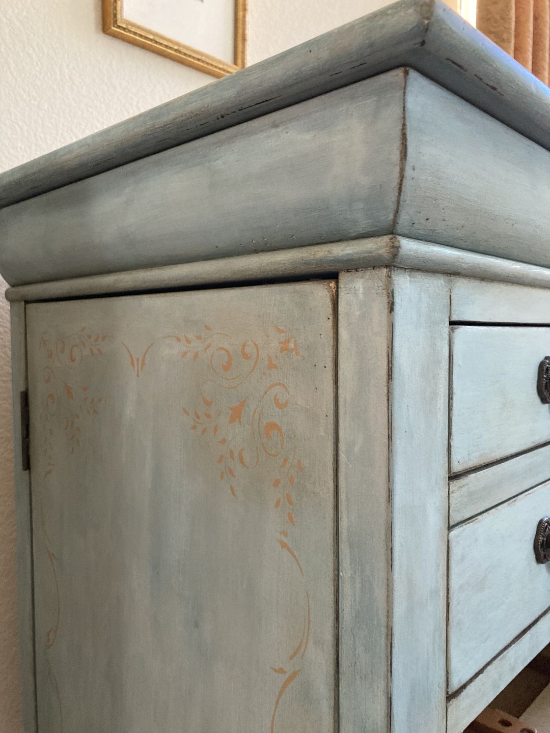 Customer photo review of Antiquing Glaze