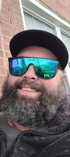 Customer photo review of Slickers (BLUE LENSES)