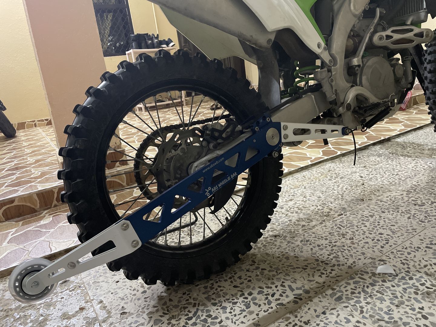Customer photo review of ABS Wheelie Bar