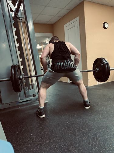 Customer photo review of Contrast - Longline Muscle Tank top - Stealth Black/Black