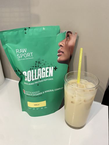 Customer photo review of Collagen + Peptide Vegan Protein Powder