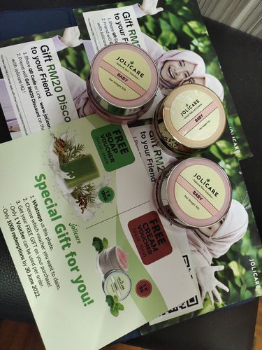 Customer photo review of JOLICARE BABY Cream