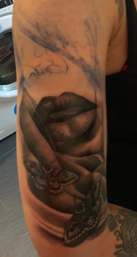 Customer photo review of TattooNumbx Numbing Cream