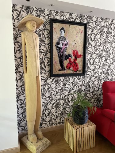 Customer photo review of " Guilty of fun " Gold Édition Prestige sur Plexiglas