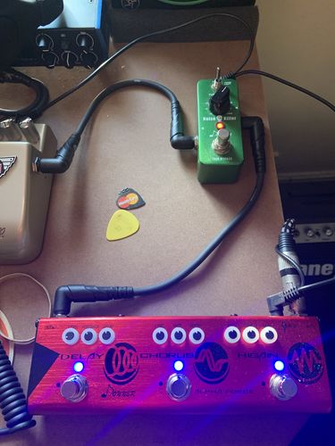 Customer photo review of Donner Alpha Force Multi Guitar Effect Pedal