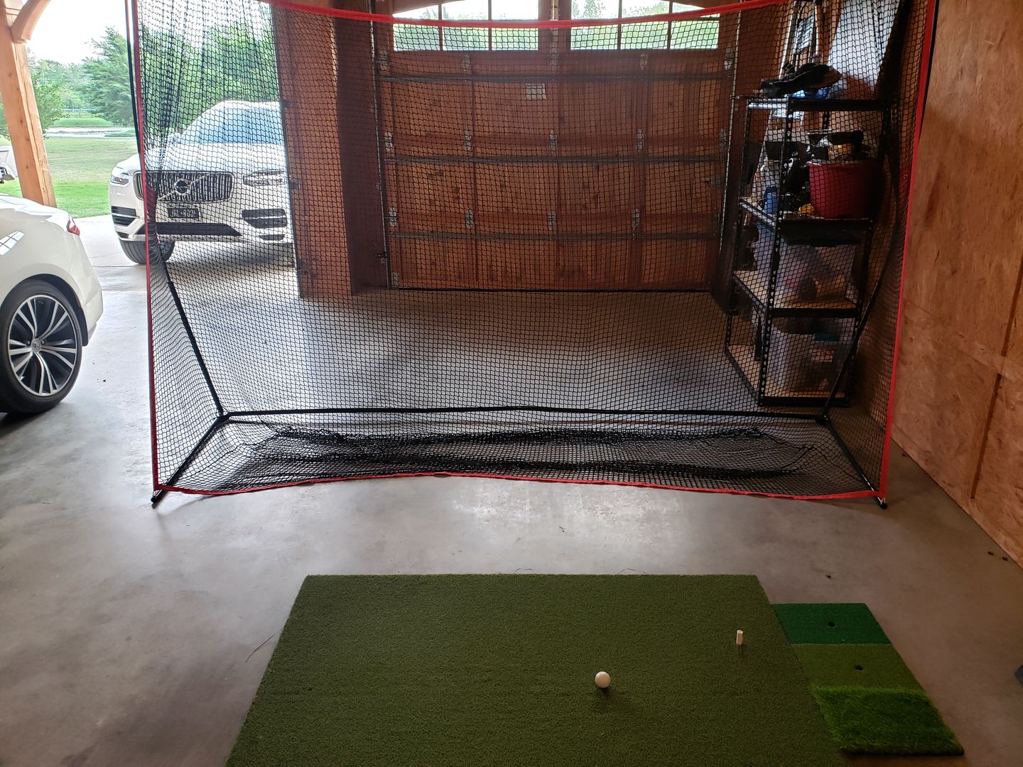 Customer photo review of Golf Net Pro 10x7 ft | Portable Golf Driving & Hitting Net