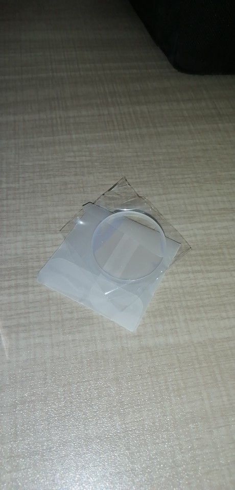 Customer photo review of Cloudray HC JGS1 Fused Silica Fiber Laser Protective Windows