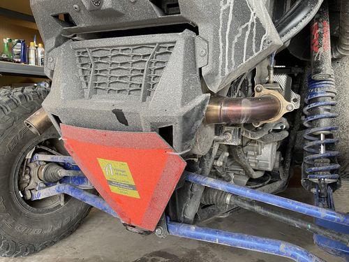 Customer photo review of 2020-2022 Polaris RZR PRO XP Turbo Sport Muffler, Slip-On Catless Sport Muffler