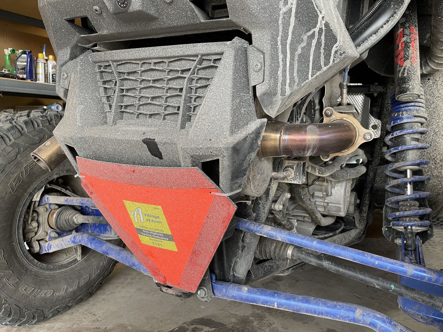 Customer photo review of 2020-2022 Polaris RZR PRO XP Turbo Sport Muffler, Slip-On Catless Sport Muffler