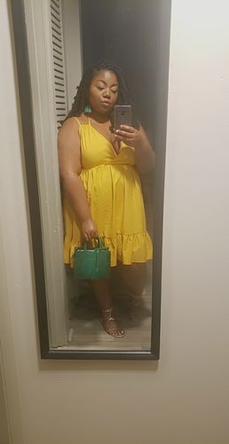 Customer photo review of The Boa mini bag ( jewel green ) (PRE ORDER)