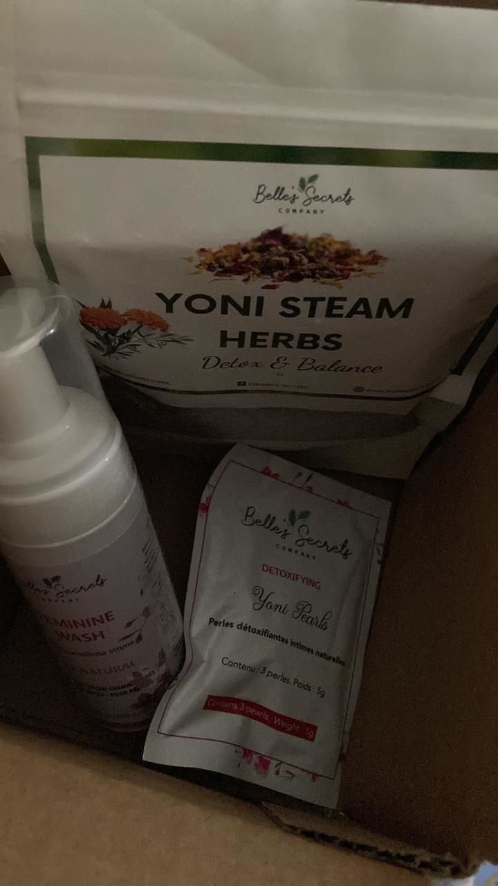 Customer photo review of Natural Yoni Wash