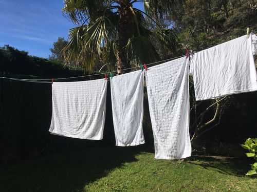 Customer photo review of Eco-Tiras de Detergente 40 lavados Natulim