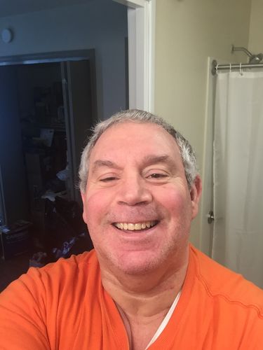 Customer photo review of Still Plays With Trains - Men's Dark Colored T-Shirt